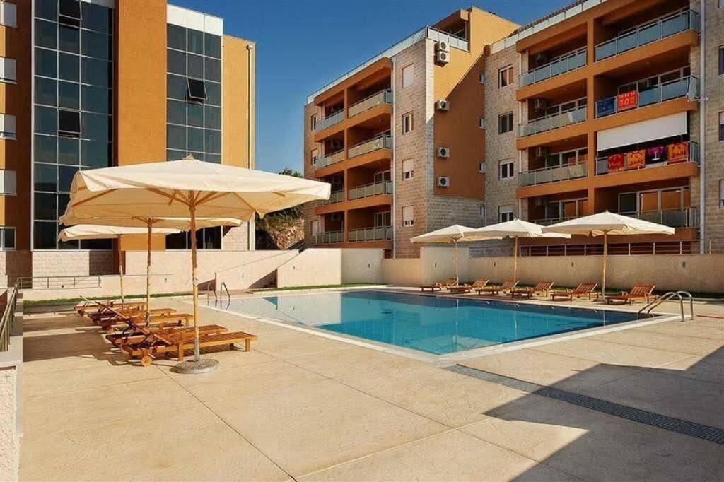 Orhid Apartment Becici One 布德瓦 外观 照片
